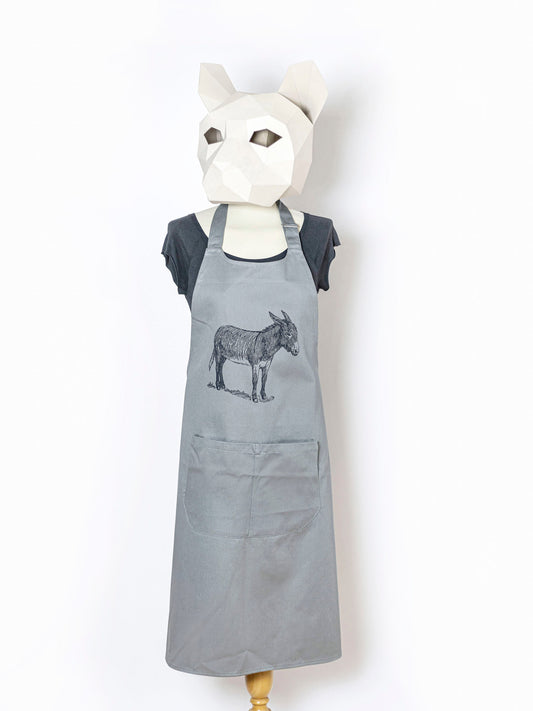 Küchenschürze Esel