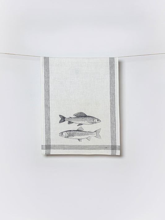 Geschirrhandtuch Äsche/Saibling