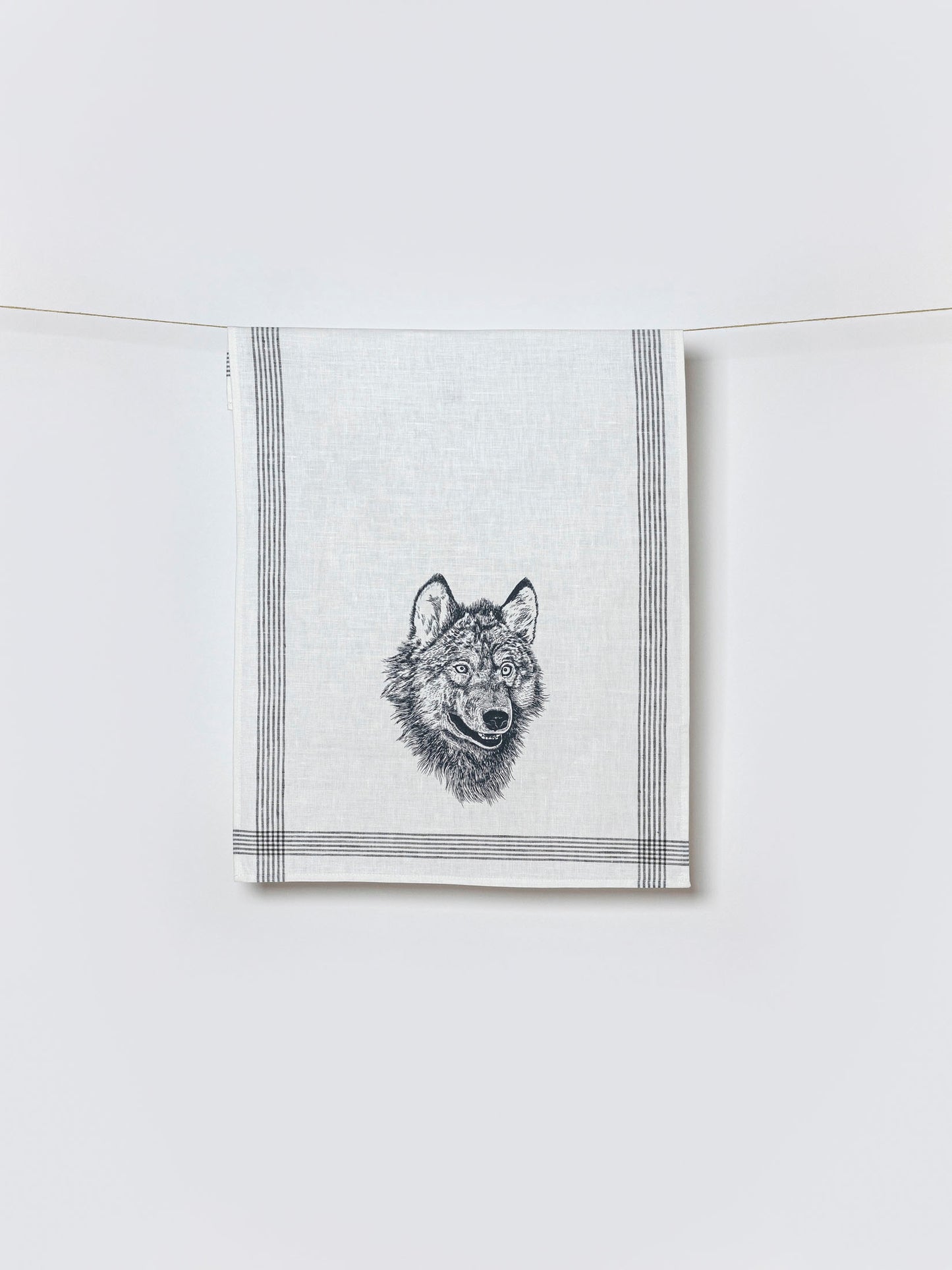 Geschirrhandtuch Wolf