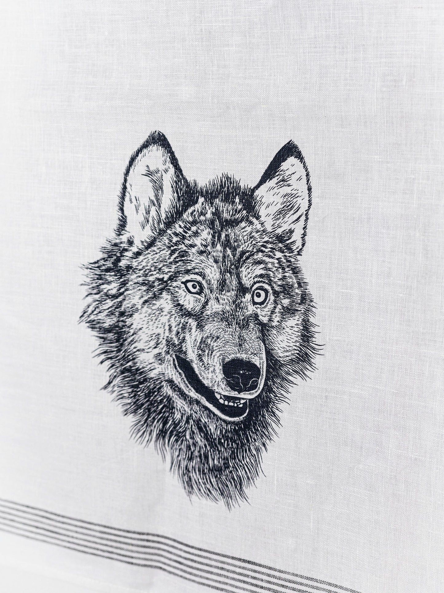 Geschirrhandtuch Wolf