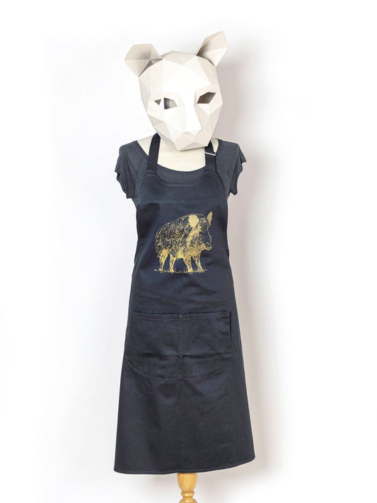 Küchenschürze Wildsau