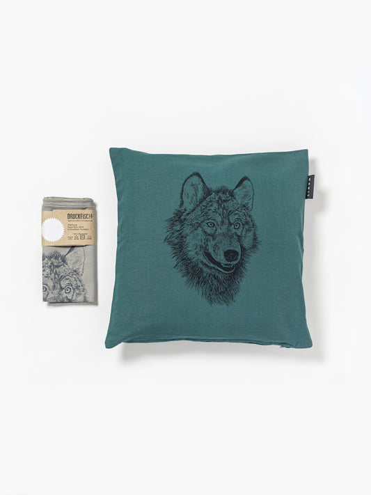 Kissenbezug Wolf